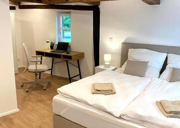 Torwaechterhaus - Fachwerkidylle Am Osthofentor Appartement *